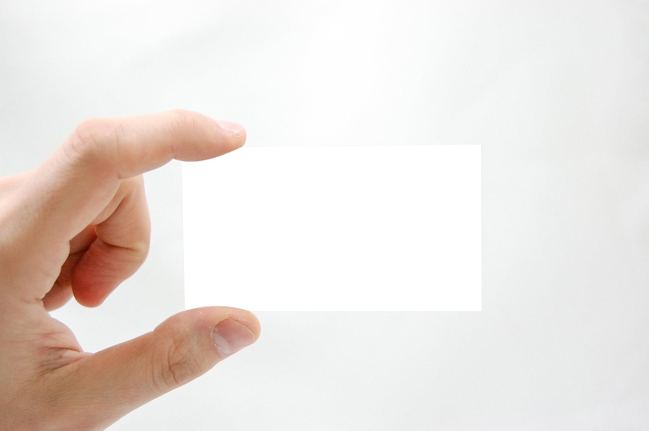 Business card, business, hand — Explore Endless Options with IPTV Nordic Streaming