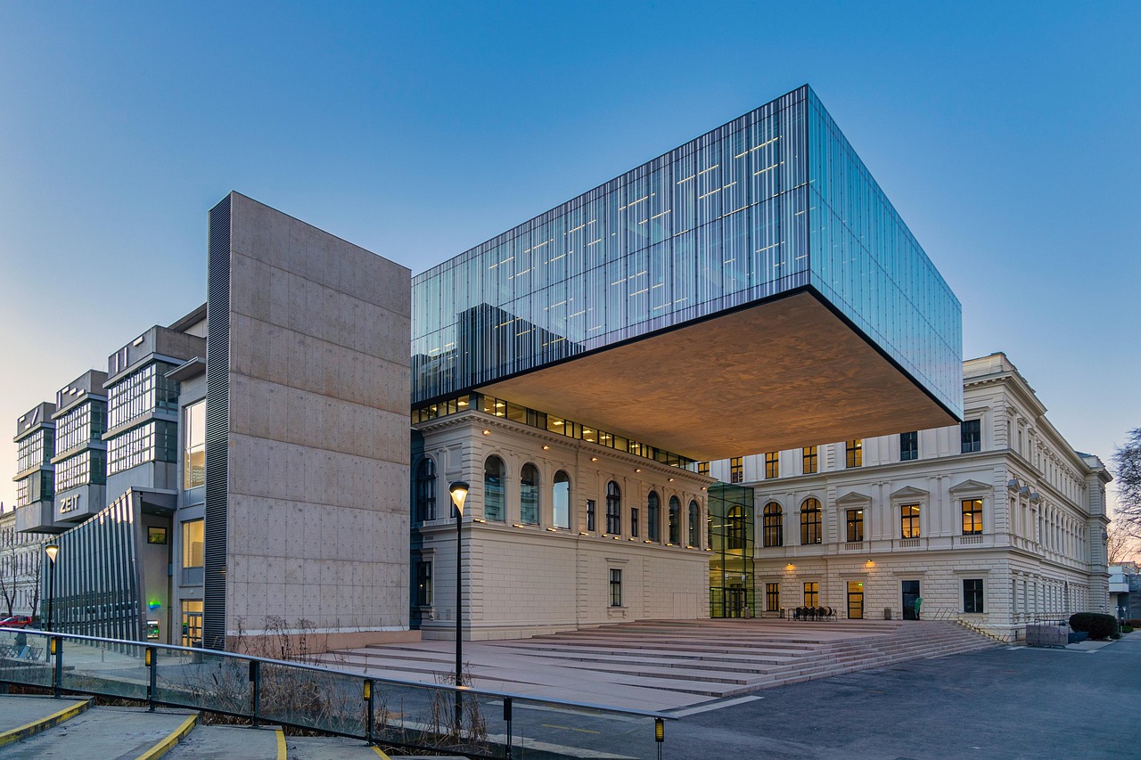 University library, building, street — Web based Tutoring - What to Expect and What It Costs