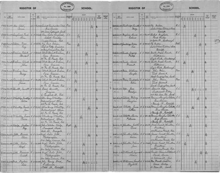 school admissions